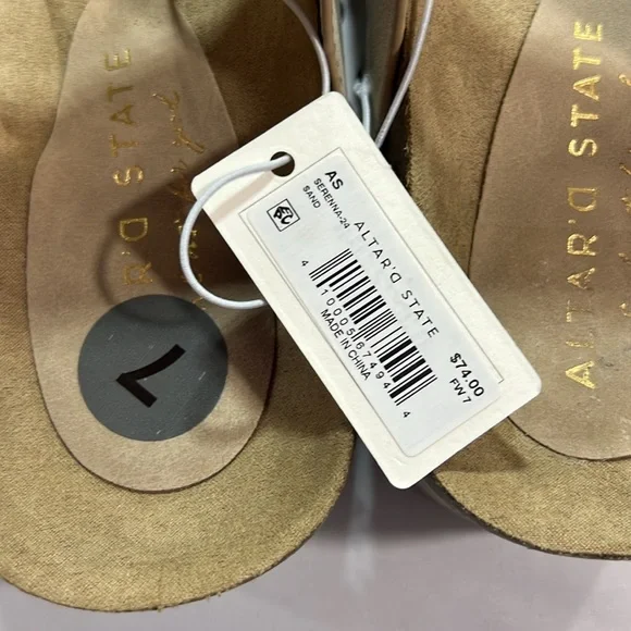 Altar’s state platform sandals NET size 7 - Picture 2 of 4